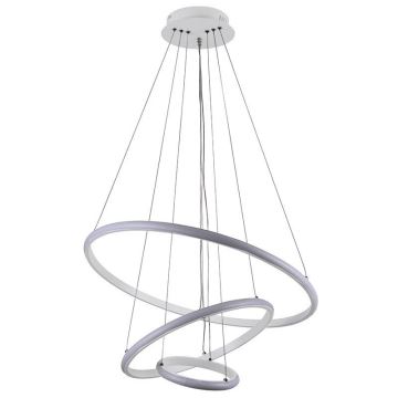 Brilagi - Candeeiro suspenso LED com regulação CIRCLE LED/90W/230V 3000-6500K + comando