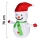 Brilagi - Decoração exterior de Natal LED 40xLED/3xAA IP44 boneco de neve