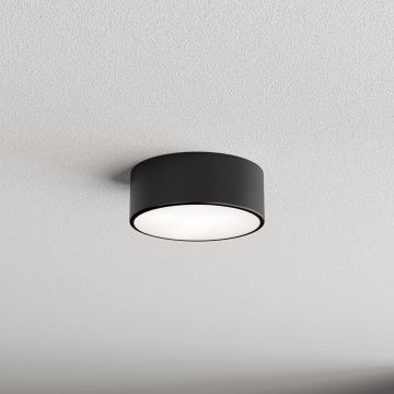 Brilagi - Iluminação de teto com sensor CLARE 1xE27/40W/230V diâmetro 20 cm preto