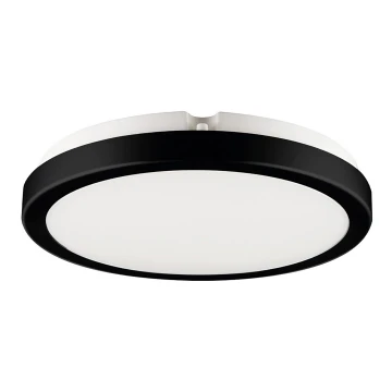 Brilagi - Iluminação de teto de casa de banho LED PERA LED/24W/230V diâmetro 28 cm IP65 preto