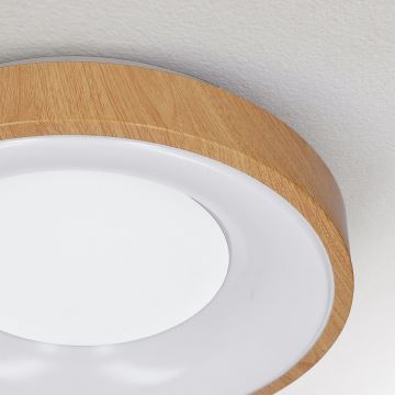 Brilagi - Iluminação de teto LED com regulação DORIA LED/48W/230V 3000-6500K diâmetro 39 cm + comando