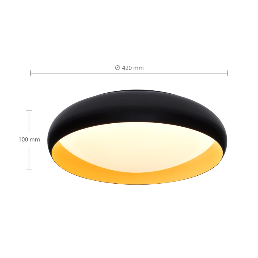 Brilagi - Iluminação de teto LED com regulação LIVIA LED/48W/230V 3000-6500K diâmetro 42 cm + comando