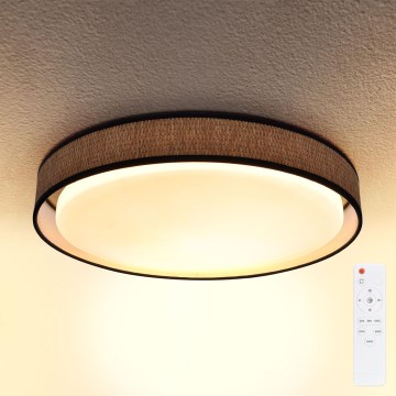 Brilagi - Iluminação de teto LED com regulação PILAR LED/48W/230V 3000-6500K diâmetro 43 cm + comando