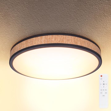 Brilagi - Iluminação de teto LED com regulação ROSA LED/48W/230V 3000-6500K diâmetro 38 cm + comando