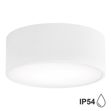 Brilagi - Iluminação de teto para casa de banho CLARE 1xE27/24W/230V diâmetro 20 cm IP54 branco