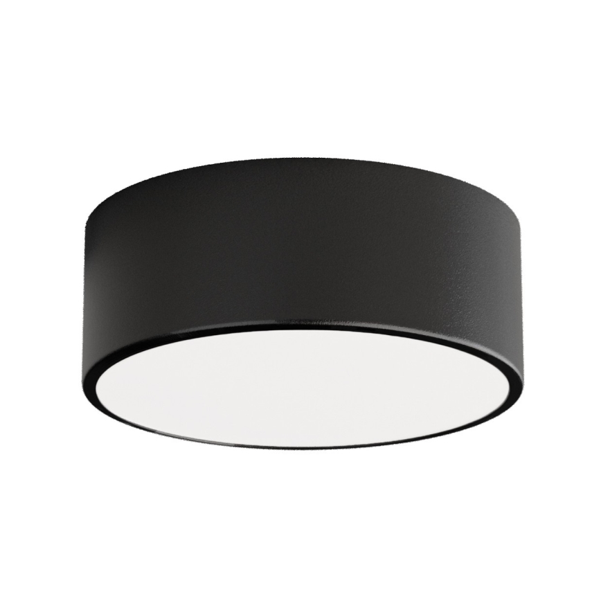 Brilagi - Iluminação de teto para casa de banho CLARE 1xE27/24W/230V diâmetro 20 cm IP54 preto