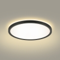 Brilagi - Iluminação de teto para casa de banho LED ULTRA SLIM LED/18W/230V diâmetro 30 cm preto IP54