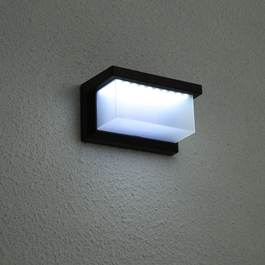 Brilagi - Iluminação solar de parede LED com sensor BRICK LED/12W/5,5V IP65