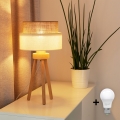 Brilagi - Lâmpada de Mesa LED ESTILO BOHO 1xE27/15W/230V