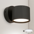 Brilagi - LED Aplique de parede orientável STRIPY 1xGX53/15W/230V preto