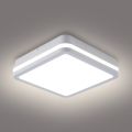 Brilagi - Luminária exterior BENE LED/18W/230V 22x22 cm branca IP54