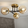 Brilagi - Lustre de tecto aplicado MALIVA 3xE14/15W/230V dourado