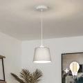 Brilagi - Lustre LED suspenso por cabo CERIA 1xE27/40W/230V Ø 20,5 cm cinzento