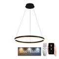 Brilagi - Lustre suspenso por cabo LED dimerizável CIRCLE LED/42W/230V 3000-6500K Ø 60 cm + comando remoto