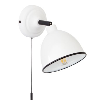 Brilliant - Foco de parede TELIO 1xE14/28W/230V branco