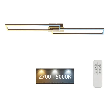 Brilo - Candelabro integrado LED com regulação FRAME 2xLED/20W/230V 2700-5000K + controlo remoto