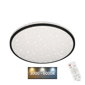 Brilo - Iluminação de teto LED com regulação STARRY SKY LED/24W/230V 3000-6000K + controlo remoto