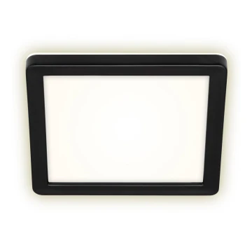 Briloner 3010-015 - Iluminação de teto LED LED/8W/230V 19x19 cm preto IP44