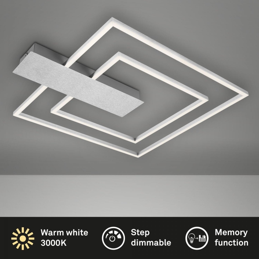 Briloner 3545-018 - Iluminação de teto LED com regulação NICO LED/25W/230V cromado