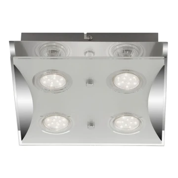 Briloner 3572-048 - Iluminação de teto LED FLASH 4xGU10/3W/230V