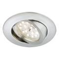 Briloner 7296-019 - Foco de encastrar para casa de banho LED com regulação LED/6,5W/230V IP23