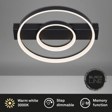 Briloner - Candelabro integrado LED com regulação FRAME LED/24W/230V