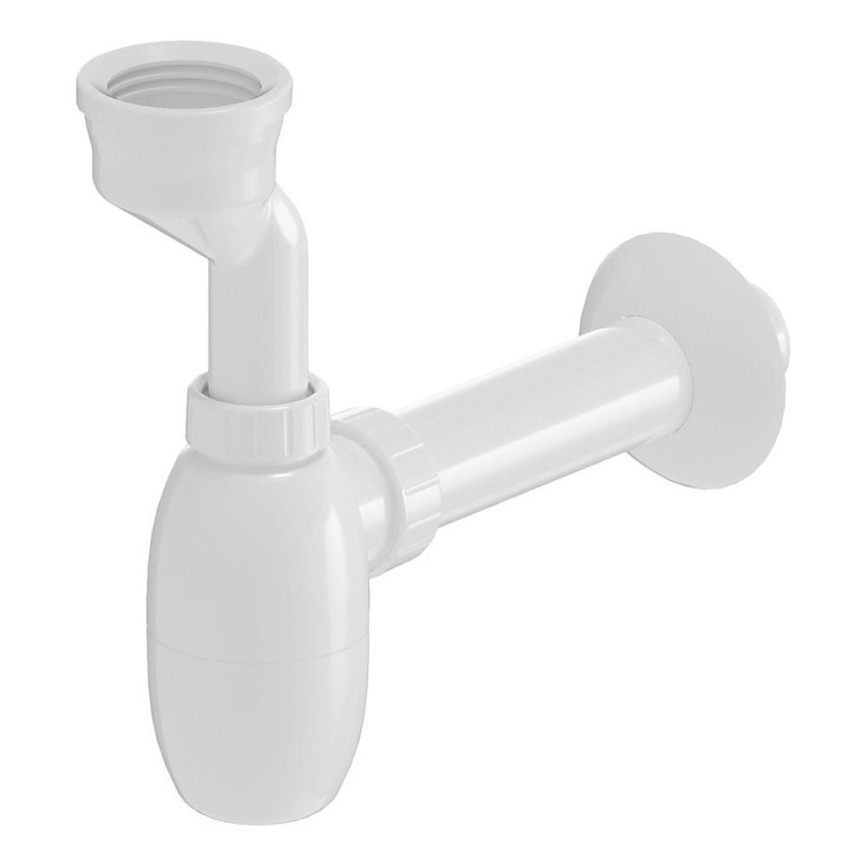 Bruckner - Sifão para urinol com braçadeira DN40 branco