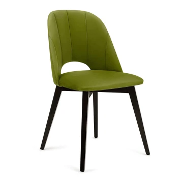 Cadeira de refeição BOVIO 86x48 cm verde claro/faia