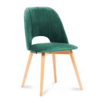 Cadeira de refeição TINO 86x48 cm verde escuro/faia
