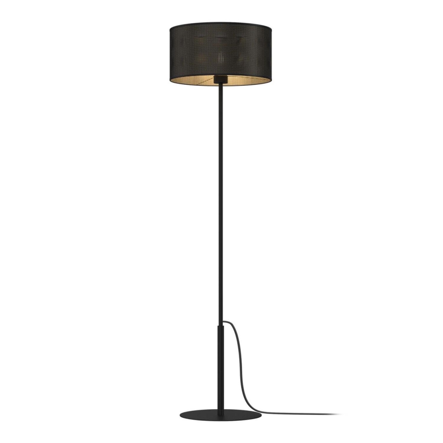 Candeeiro de chão LOFT SHADE 1xE27/60W/230V preto/dourado