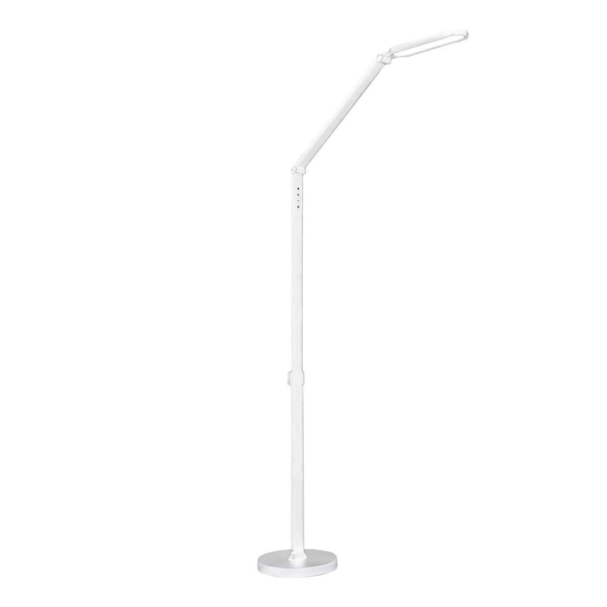 Candeeiro de chão tátil regulável LED FERRARA LED/13W/230V 3000/4000/6000K branco