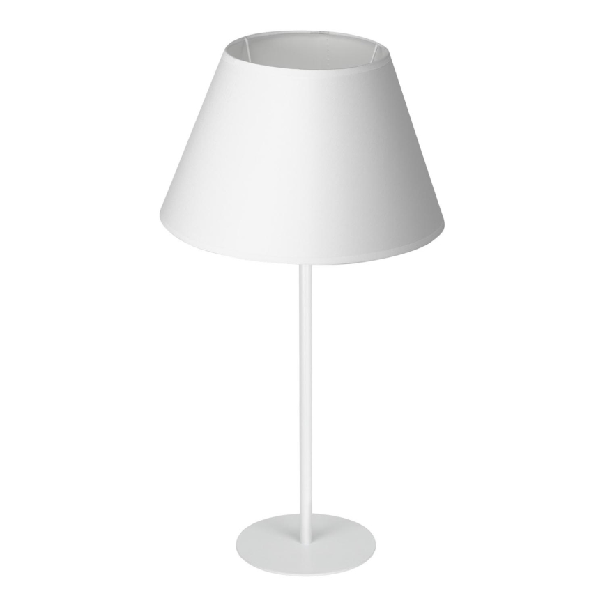 Candeeiro de mesa ARDEN 1xE27/60W/230V diâmetro 30 cm branco