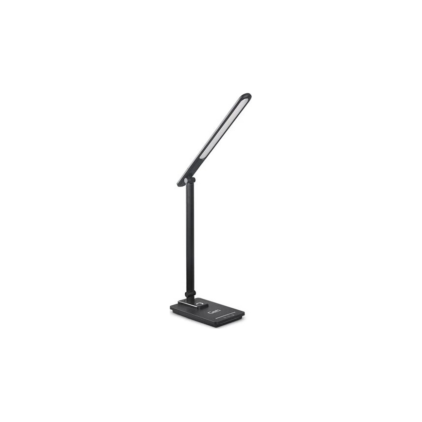 Candeeiro de mesa LED com regulação e porta USB LED/9W/230V 3000K/4000K/5500K preto