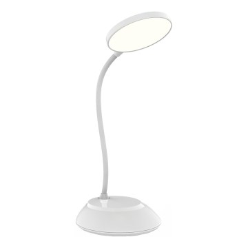 Candeeiro de mesa LED com regulação VISUA LED/5W/5V 3000-5000K 1200 mAh branco