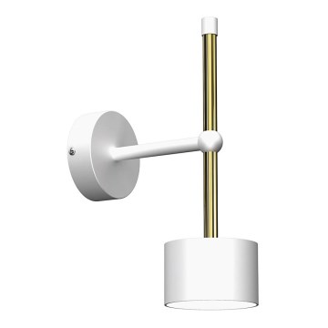 Candeeiro de parede ARENA 1xGX53/11W/230V branco/dourado