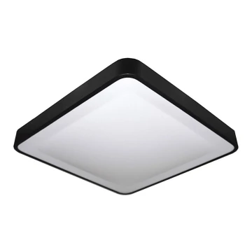 Candeeiro de teto com sensor LED WILTON LED/24W/230V preto