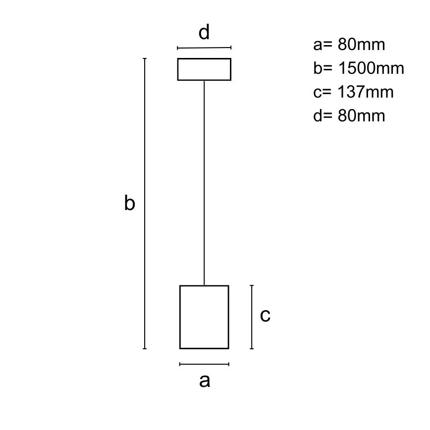 Candeeiro suspenso 1xGU10/10W/230V cinza/madeira maciça castanho