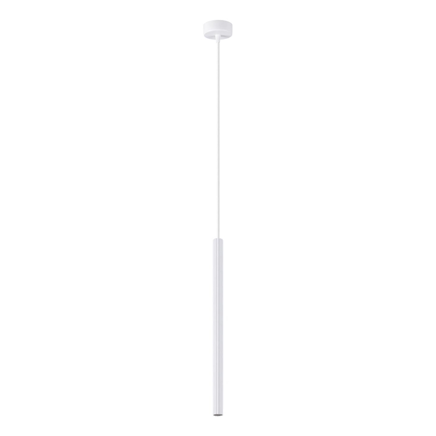 Candeeiro suspenso ARCHE 1xG9/8W/230V branco