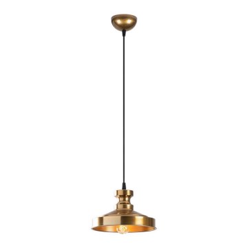 Candeeiro suspenso BERCESTE 1xE27/40W/230V dourado