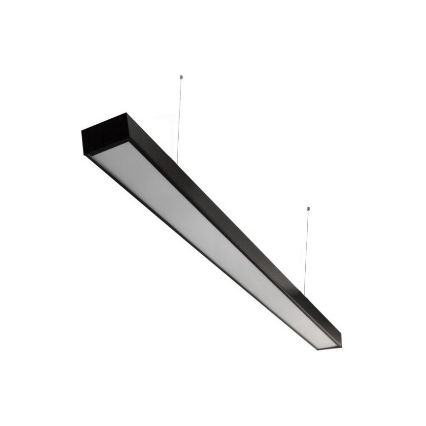 Candeeiro suspenso de teto LED CYNIDECO LED/30W/230V 4000K preto