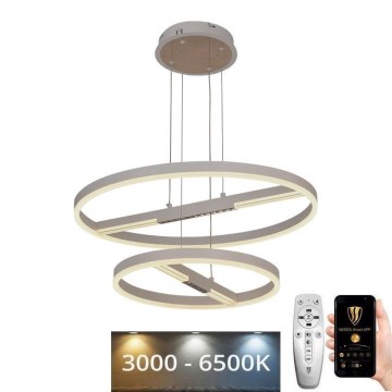 Candeeiro suspenso LED com regulação LED/100W/230V 3000-6500K + comando