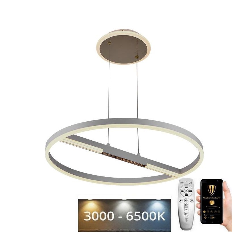 Candeeiro suspenso LED com regulação LED/75W/230V 3000-6500K + comando