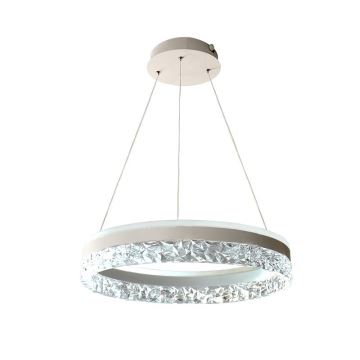 Candeeiro suspenso LED com regulação LED/80W/230V 3000-6500K branco + comando