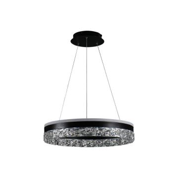 Candeeiro suspenso LED com regulação LED/80W/230V 3000-6500K preto + comando