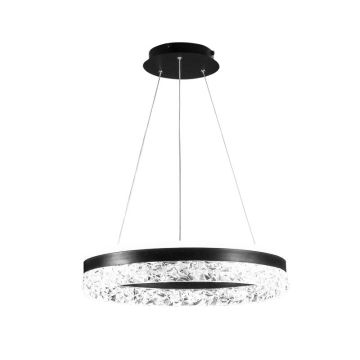 Candeeiro suspenso LED com regulação LED/80W/230V 3000-6500K preto + comando