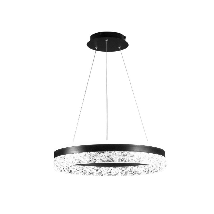 Candeeiro suspenso LED com regulação LED/80W/230V 3000-6500K preto + comando