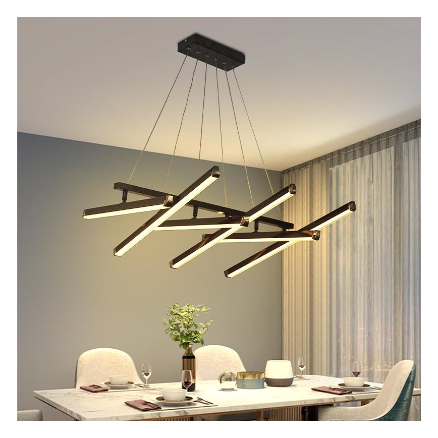 Candeeiro suspenso LED com regulação LED/90W/230V 3000-6500K + comando