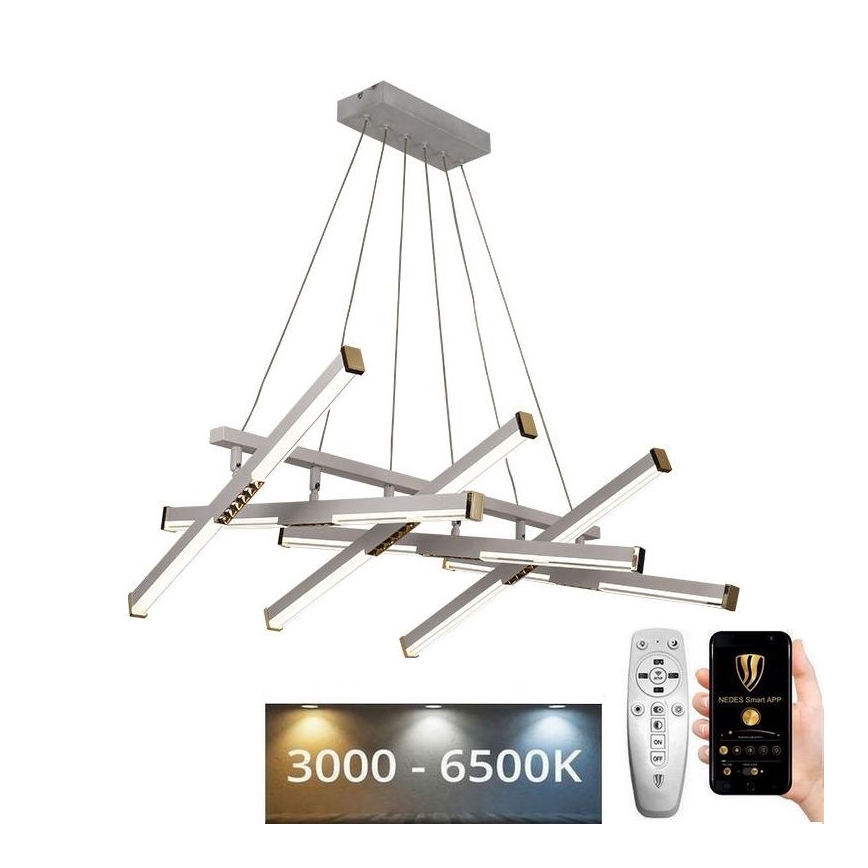 Candeeiro suspenso LED com regulação LED/90W/230V 3000-6500K + comando