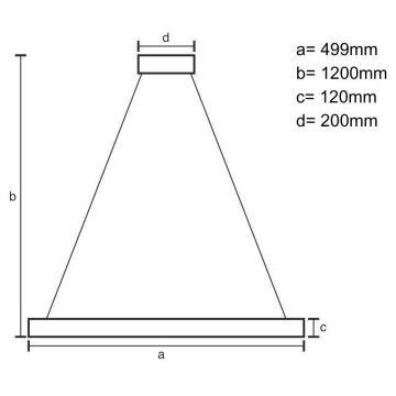 Candeeiro de cristal suspenso LED com regulação LED/90W/230V 3000-6500K preto + comando