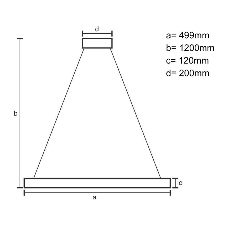 Candeeiro de cristal suspenso LED com regulação LED/90W/230V 3000-6500K preto + comando